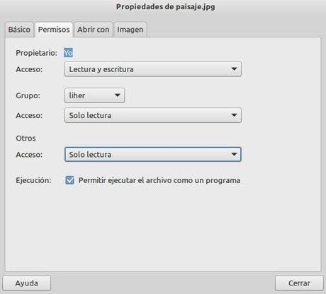 Como cambiar el fondo de inicio de sesion con Ubuntu Tweak cambiar-permisos-imagen