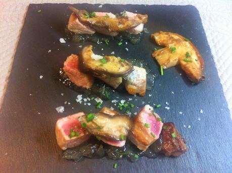 Secreto Ibérico Con Boletus Secreto Ibérico Con Boletus