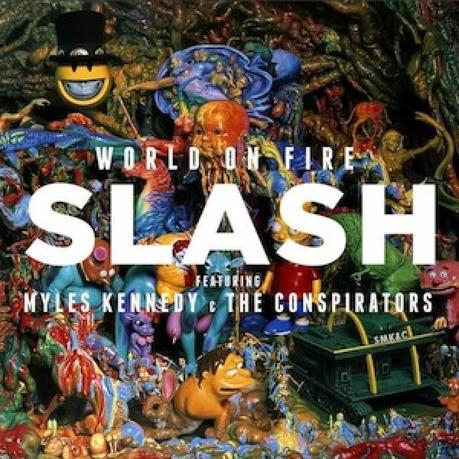 WORLD ON FIRE - Slash, 2014. Crítica del álbum. Reseña. Review.