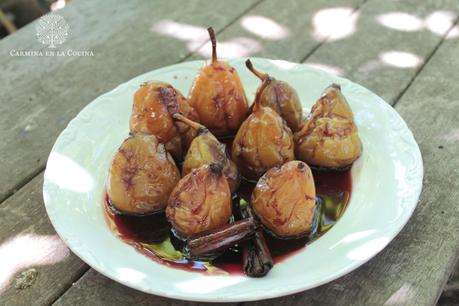 PERAS AL VINO PERAS AL VINO