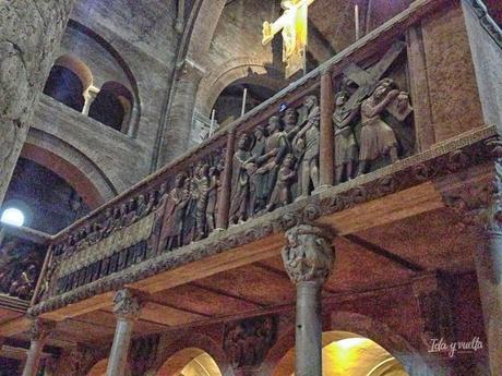 Iconostasio del interior de la Catedral de Módena