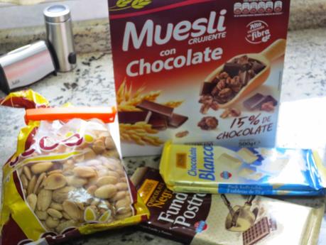 Turrón de muesli y aceite de oliva Turrón de muesli y aceite de oliva