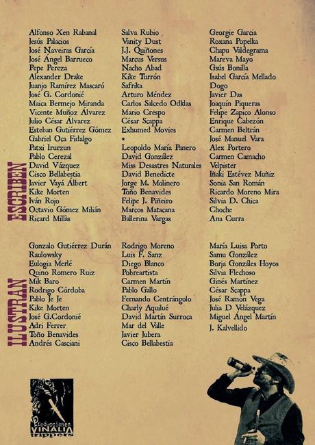 Vinalia Trippers: Nómina de Autores +1 poema de Javier Das: Vinalia Trippers: Nómina de Autores +1 poema de Javier Das: