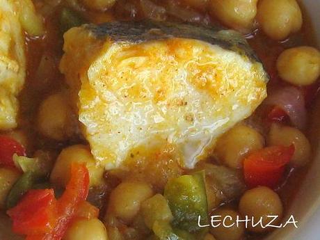 GARBANZOS AL CURRY CON PISTO Y MERLUZA GARBANZOS CON PISTO Y MERLUZA (28)