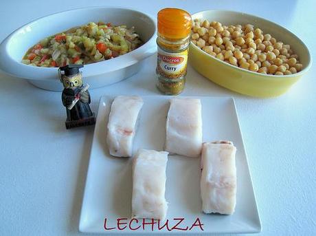 GARBANZOS AL CURRY CON PISTO Y MERLUZA GARBANZOS CON PISTO Y MERLUZA (3)