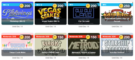 Los Nuevos Juegos Digitales Disponibles en Club Nintendo (Noviembre 2014)