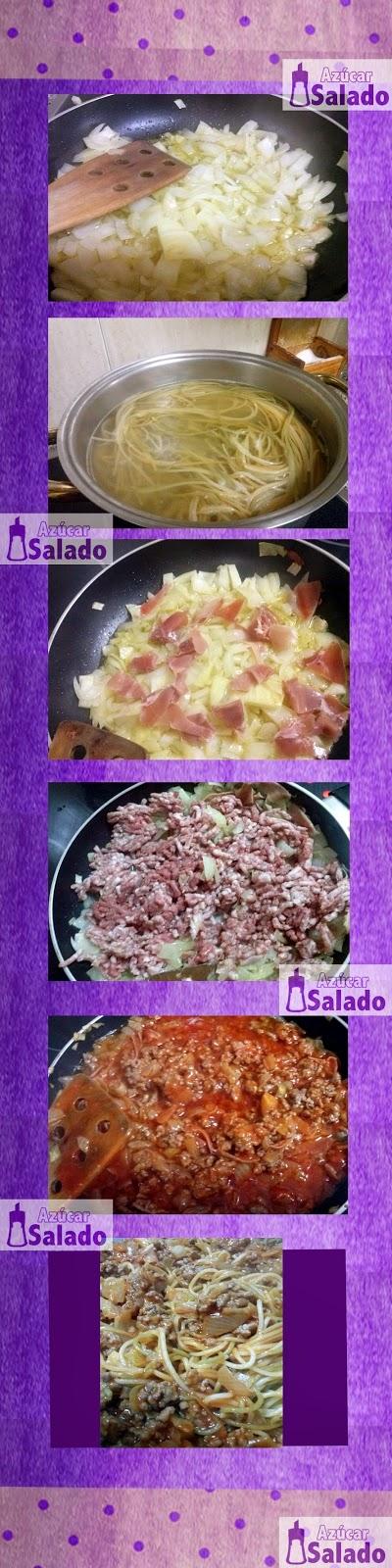 espaguetis con carne espaguetis con carne