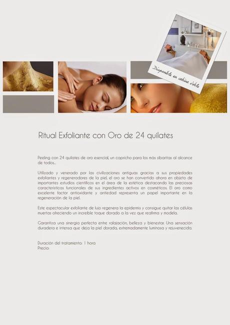 Carta de exfoliantes corporales