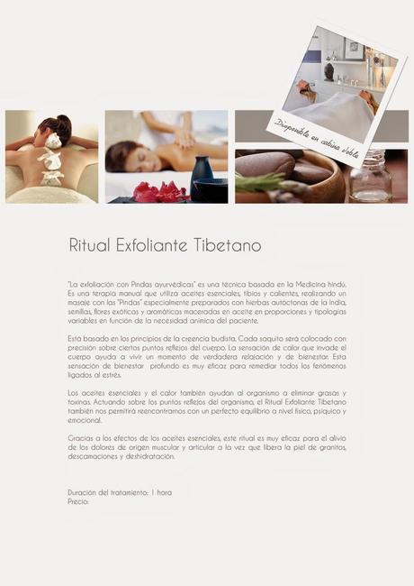 Carta de exfoliantes corporales