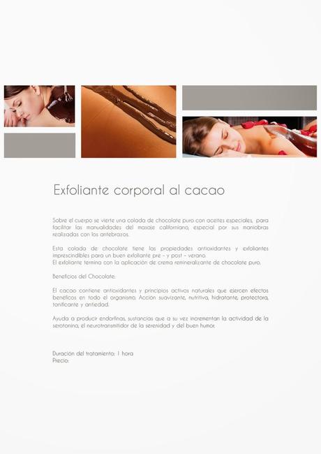 Carta de exfoliantes corporales