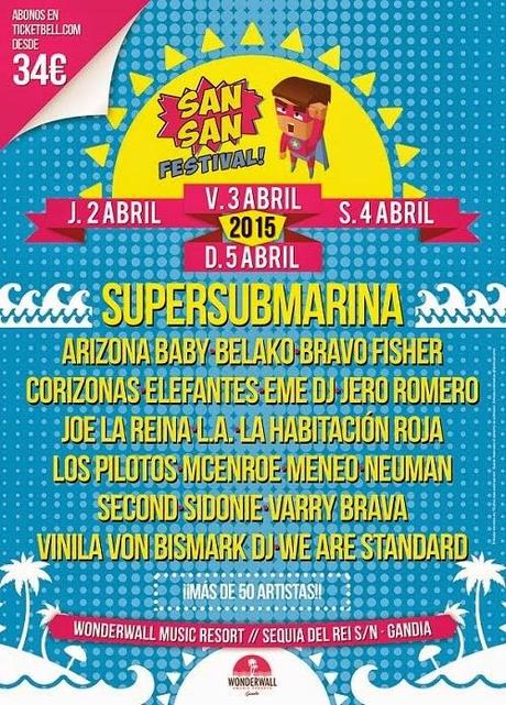 SUPERSUBMARINA al SanSan Festival 2015