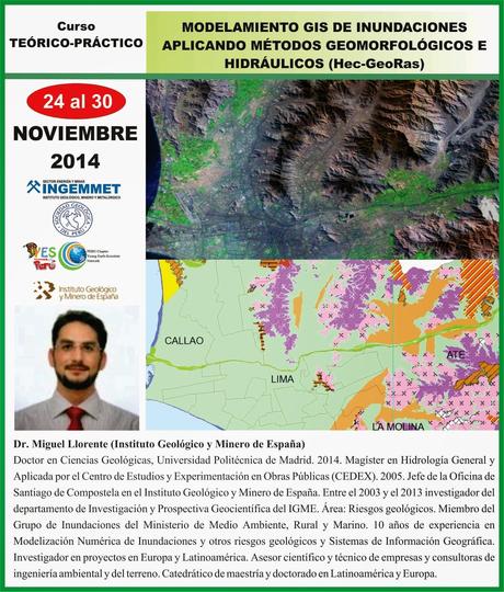 Curso Post-Workshop: Modelamiento de Inundaciones aplicando métodos Geomorfológicos e hidraulicos