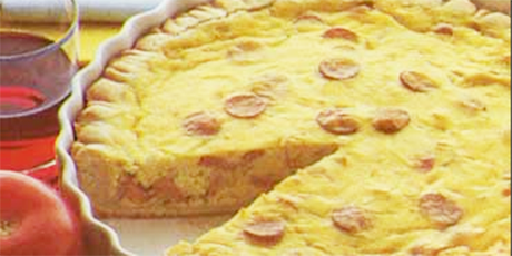 Tarta de salchichas Tarta de salchichas