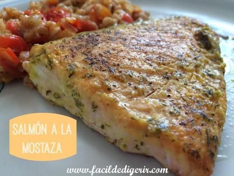 Salmón a la mostaza SalmónMostaza