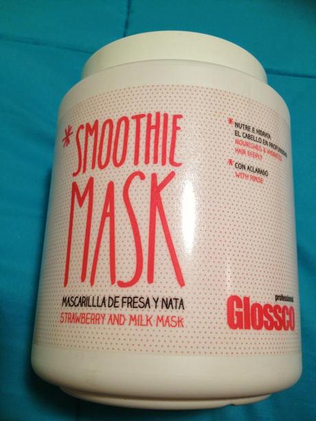 Mascarilla de fresa y nata Glossco Mascarilla de fresa y nata Glossco