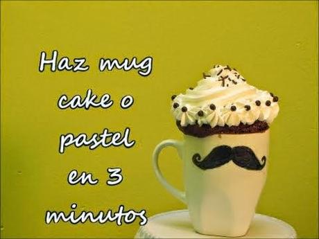 Mug Cake de plátano Mug Cake de plátano