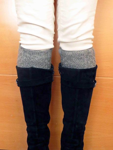 Patrón: falsos calentadores tejidos para botas/ Pattern: knitted boot cuffs Patrón: falsos calentadores tejidos para botas/ Pattern: knitted boot cuffs
