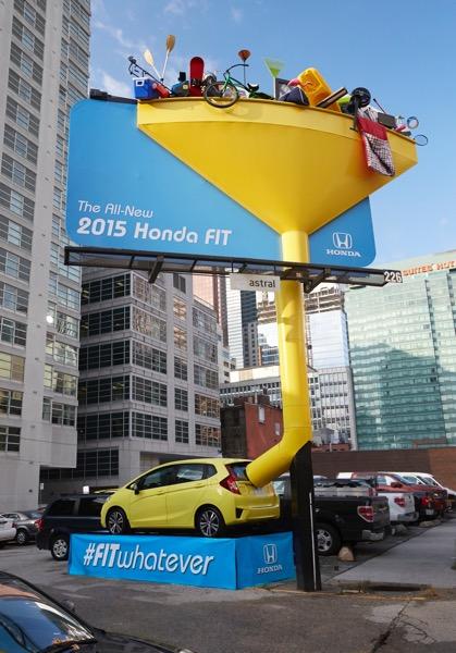 Honda fit publicidad exterior 01