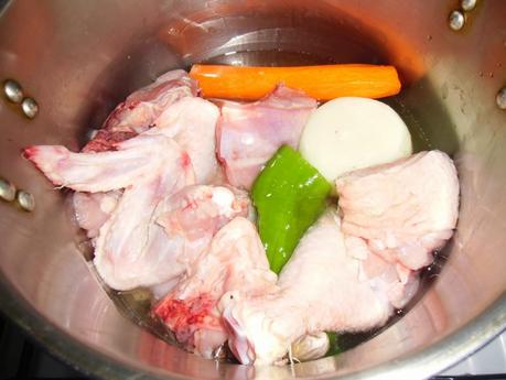 Pollo en salsa de verduras Pollo en salsa de verduras