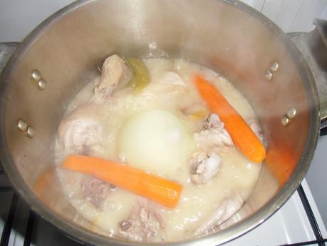 Pollo en salsa de verduras Pollo en salsa de verduras