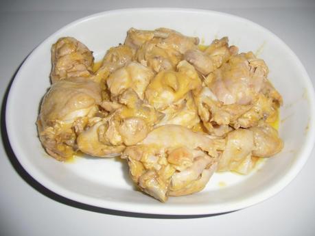 Pollo en salsa de verduras Pollo en salsa de verduras