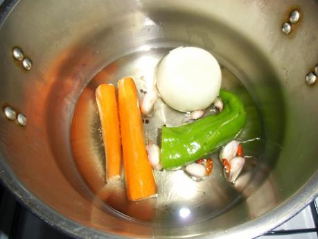 Pollo en salsa de verduras Pollo en salsa de verduras