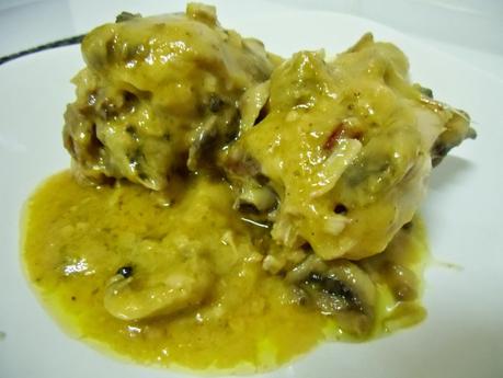 Pollo en salsa de verduras Pollo en salsa de verduras