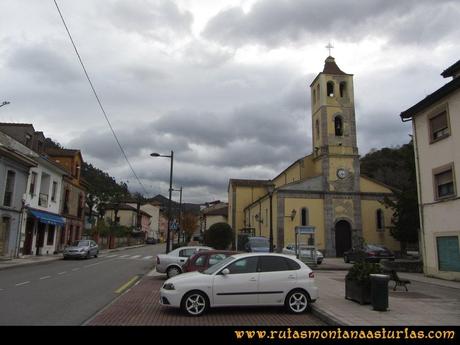 Ruta Olloniego Escobín: Iglesia de Olloniego