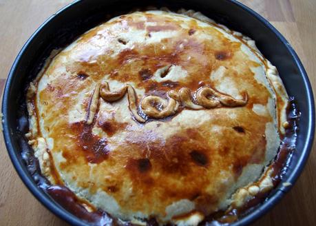 Apple pie - Pastel de manzana americano