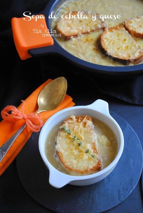 Sopa de cebolla y queso para #DesafíoBRA