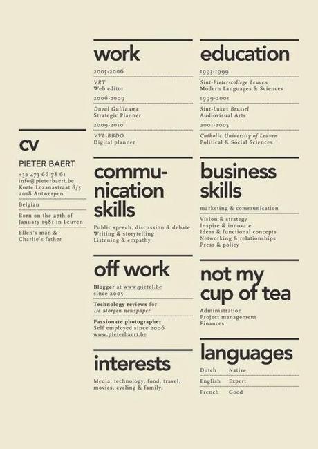 Ideas para un curriculum de infarto! Ideas para un curriculum de infarto!