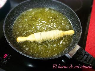 Canutillos rellenos de crema