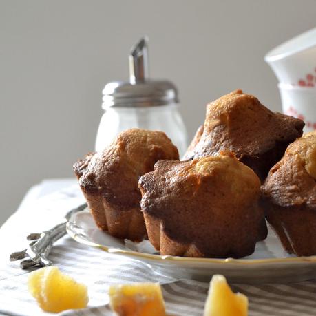 MAGDALENAS DE JENGIBRE Y MIEL MAGDALENAS DE JENGIBRE Y MIEL