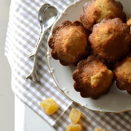 MAGDALENAS DE JENGIBRE Y MIEL MAGDALENAS DE JENGIBRE Y MIEL