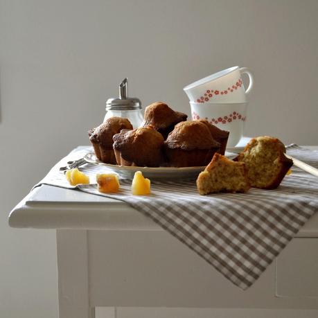 MAGDALENAS DE JENGIBRE Y MIEL MAGDALENAS DE JENGIBRE Y MIEL