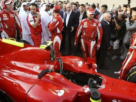Los Ferraris regalados al Rey Juan Carlos.