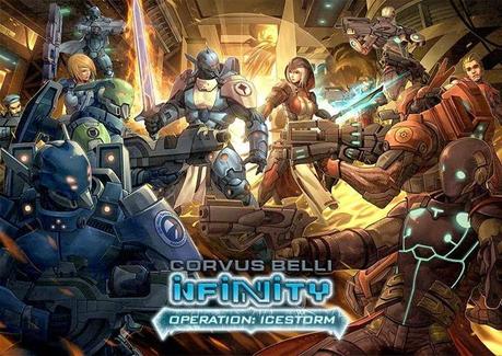 Opertatio Icestorm en la web de CB y mas imágenes del army de Infinity