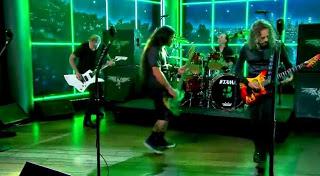 Metallica tocan en televisión 'For Whom the Bell Tolls'