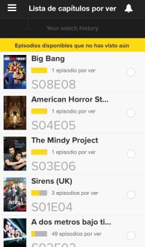 TvShow Time, la guía para todo adicto a las series Lista de Capítulos por ver TvShow Yime