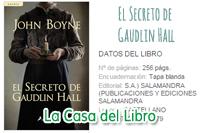 Libro: El Secreto de Gaudlin Hall de John Boyne