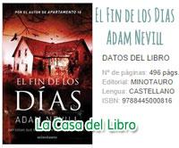 adam nevill, book, el fin de los dias, libro, literatura, templo de los ultimos dias, reseña, review