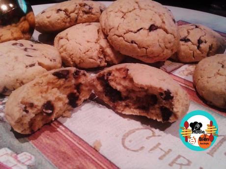 Cookies de avena y chocolate