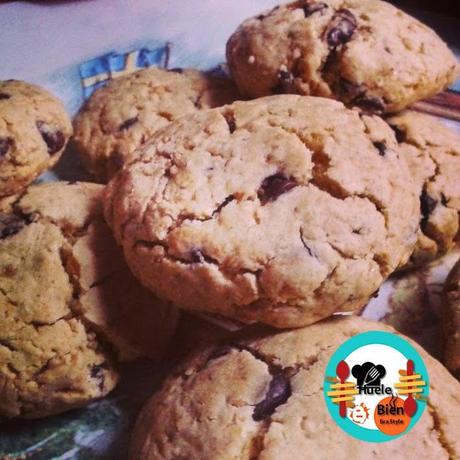 Cookies de avena y chocolate