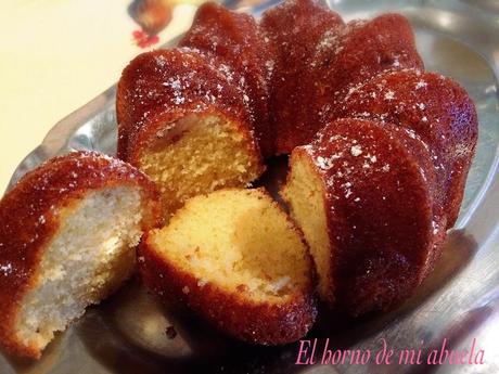 Bundt Cake de Vainilla y de Chocolate