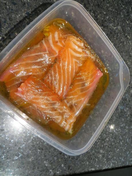 Salmón Marinado.