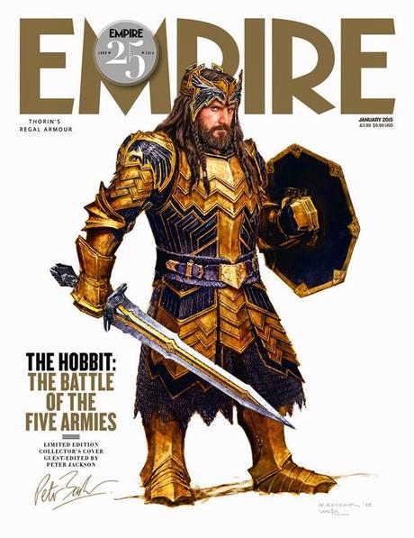 Thorin De The Hobbit: The Battle Of The Five Armies En La Portada De Empire Thorin De The Hobbit: The Battle Of The Five Armies En La Portada De Empire
