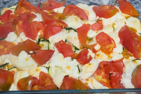 Ratatouille de verduras con queso de cabra al horno Ratatouille de verduras con queso de cabra al horno