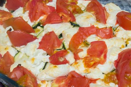 Ratatouille de verduras con queso de cabra al horno Ratatouille de verduras con queso de cabra al horno