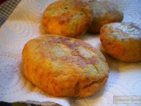 Hamburguesas de calabacín (Fritas) Hamburguesas de calabacín (Fritas)