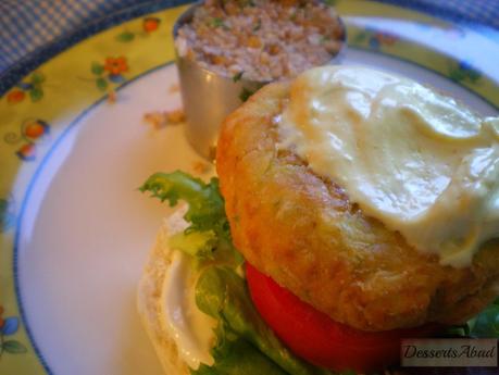 Hamburguesas de calabacín Hamburguesas de calabacín